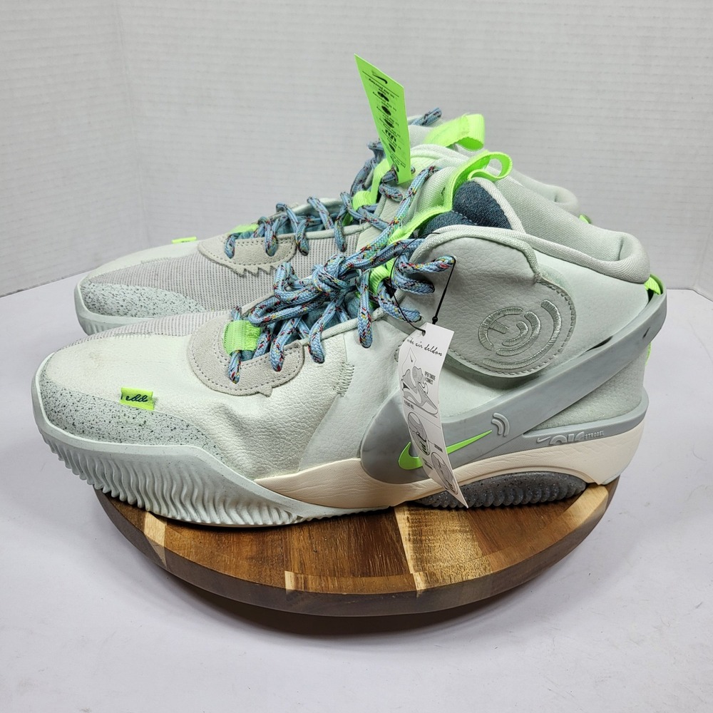Nike Air Deldon Basketball Shoes Mens 10.5 Barely Green Good DM4096-300 FlyEase